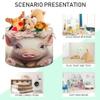 UMIRIKO Pig Flowers Animal Toy Storage Bin for Kids Dog Toy Storage Basket Round Canvas Organizer Basket Toy Hamper Laundry Hamper S0404524 view 4