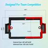 Portable Inflatable Sports Court Inflatable Soccer & Basketball & Volleyball Field 3-in-1 Multiple Sport Game with Blower for Birthday/School Playground/Family/Team Games view 4