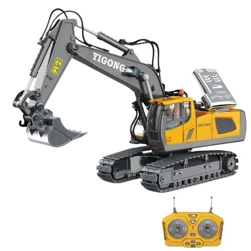 RC Excavator 1:20 Remote Control Truck 2.4G RC Crawler Engineering Vehicle Excavator Truck Radio Control