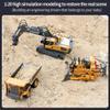 RC Excavator 1:20 Remote Control Truck 2.4G RC Crawler Engineering Vehicle Excavator Truck Radio Control view 3