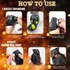 6pcs Toy-Hand Grenade for CS Battle Game, with 100 Foam Ammo Tactical CS-Grenade Toy, 4pcs Pull Ring Grenade Toys & 2 pcs Hand Grenades for Age 14 Years Old and up view 4