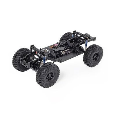 YaKaBui Upgrade for TRX4 D90: 313mm Wheelbase Chassis Frame Set with 35T 550 Motor and 2-Speed Transmission for 1/10 RC Rock Crawler Car Parts (Color : Chassis with Wheels)