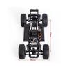 YaKaBui Upgrade for TRX4 D90: 313mm Wheelbase Chassis Frame Set with 35T 550 Motor and 2-Speed Transmission for 1/10 RC Rock Crawler Car Parts (Color : Chassis with Wheels) view 4