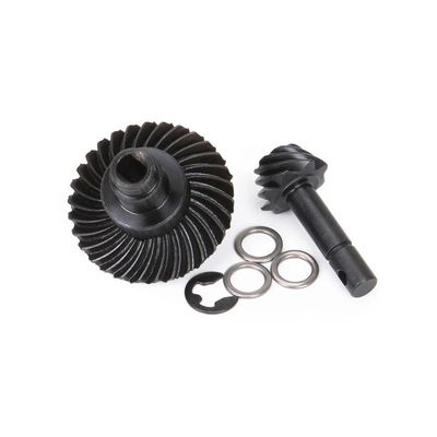 1/10 RC Rock Crawler Axial SCX10 II Axle Spare Parts: AR44 Locker Bevel Gears Overdrive Set 8T/24T/27T/30T/33T for Fimonda Portal Parts (Color : 30T 8T Reverse)