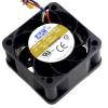 4020 4CM 40mm Wind Capacity 12V 0.50A DBTA0420B2U PWM Cooling Fan Speed Control 40 * 40 * 20mm view 2