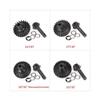 1/10 RC Rock Crawler Axial SCX10 II Axle Spare Parts: AR44 Locker Bevel Gears Overdrive Set 8T/24T/27T/30T/33T for Fimonda Portal Parts (Color : 30T 8T) view 4
