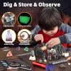 Woumserta Volcano Dig Kit - 10 Rocks Excavation Kit, Gemstone Rocks for Kids, Fossil Volcano Toys Dig Kits for Rocks Collection, Volcano Toys for Boys Girls 6 and up Year Old Birthday Gifts view 4
