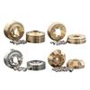 Accessories Brass Internal Weights Brake Disc Counterweight for 1.9 2.2 Inch Vanquish Products Wheels SCX10 Capra TRX4 TRX6 TF2 Redcat Gen7 (Color : C) view 1