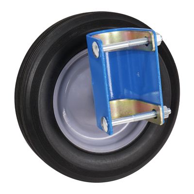 VIRTIONZ Gate Wheel for Round Tube Gates 1-5/8"" to 2"" in Diameter, Blue, Open and Close Gates with Ease, Prevents Sagging and Swinging, Part Number S16100600, Black