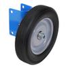 VIRTIONZ Gate Wheel for Round Tube Gates 1-5/8"" to 2"" in Diameter, Blue, Open and Close Gates with Ease, Prevents Sagging and Swinging, Part Number S16100600, Black view 2
