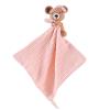 Baby Doll Blankets & Plush Teddy Bear Rattle - Perfect Newborn Girl Essential, Crochet Baby Rattles, Security Blanket, and Sleeping Toys for Babies view 1