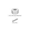 MECCANIXITY Aluminum12mm RC Wheel Nut Wheel Hex Drive with Pins Hubs Replacement Dustproof for RC Model Car 4 Pack (Silver) view 3