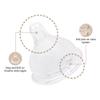 UBMOM Anti-Colic Replacement Nipple Set, 2 Counts, M Level (3~6M), for UBMOM Bottles and Sippy Cups view 4