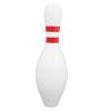 15 Inch Bowling Pin Piggy Bank for Kids, Large White Plastic Money Saving Jar, Unbreakable Coin Holder for Sports Theme Room Decor & Birthday Souvenir view 1