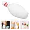 15 Inch Bowling Pin Piggy Bank for Kids, Large White Plastic Money Saving Jar, Unbreakable Coin Holder for Sports Theme Room Decor & Birthday Souvenir view 4