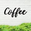 Metal Coffee Sign, Coffee Lover Sign, Metal Kitchen Sign, Home Decor Sign, Metal Kitchen Decor Sign, Housewarming Gift Idea, Couple Gift view 1