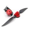 2set SPARKHOBBY 1060 10x6 Folding Propeller 2-Blades 742308 Props D42.5x4mm Plastic Spinner for RC Airplane Powered Glider Spare (2 Set 4.0mm) view 1