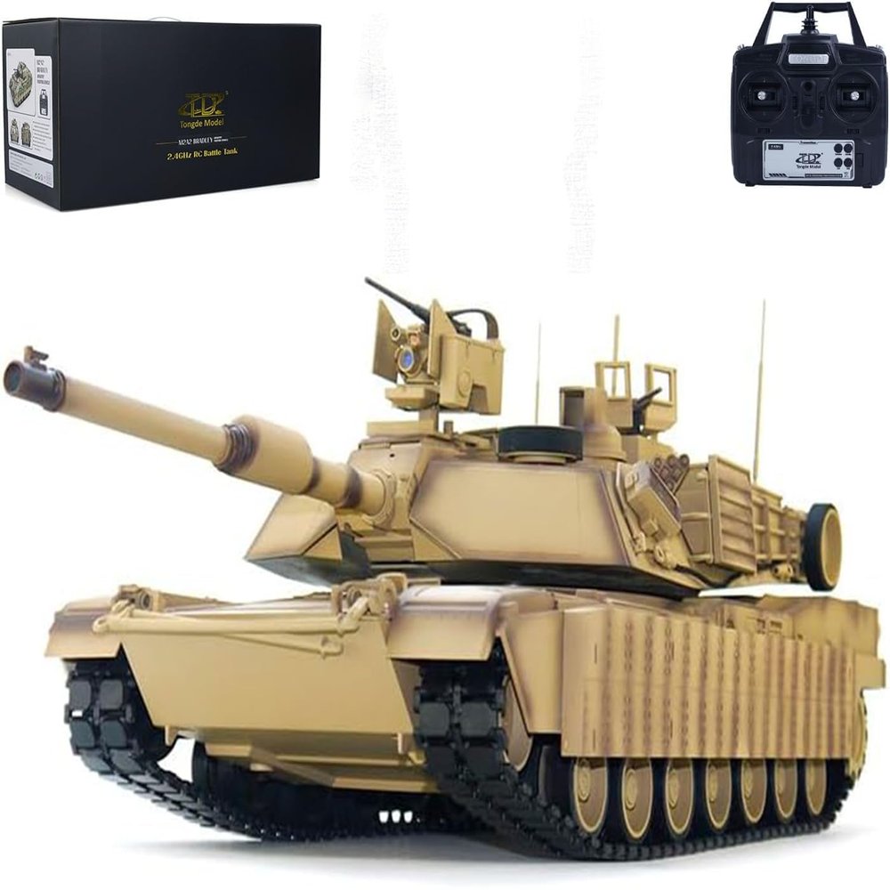 TOUCAN RC HOBBY 1/16 Tongde RC Infrared Battle Tank M1A2 SEP V2 Abrams Electric BB Military Tank