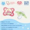 MAM Pacifiers Breastfed Baby Bundle: Night Glow 2 Pack and 2 Pack Original Matte for Boys and Girls 0-6 Months view 3