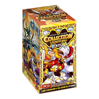 Dragon Village Collection Card Vol. 4 30 Packs 1 Box Mobile Item Card Code Included