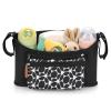 Accmor Universal Stroller Organizer with Detachable Phone Bag, Stroller Bag Caddy Organizer Stroller Accessories for Uppababy, Baby Jogger, Nuna, Doona, Britax Strollers view 3