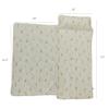 Organic Toddler Nap Mat - 100% Cotton Fabric Sleeping Mat - Sleeping Bag For Kids - Removable Pillow and Blanket  1.5 Thick Pad - Ideal For Home, Daycare, Preschool & Sleepovers. (Ivory Hot Balloon) view 3
