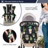 SPRIPORT Cactus Planter Black Diaper Bag Backpack for Baby Boys Girls Travel Tote with Stroller Straps & Bottle Storage Nappy Changing Bag for Baby Shower Gifts Moms Dads Traveling Shopping view 4