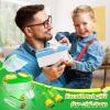 2Sets Bug Catcher for Kids - Sturdy Bugs Catching Kit Gifts with Binoculars Butterfly Net Collector Insect Catcher Tweezer, Bug Habitat Outdoor Explorer Kit for 3 4 5 6 7 8 Children view 3