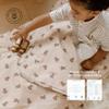 Bloomere Organic Toddler Nap Mat  100% Cotton Kids Washable Sleeping Mat & Detachable Pillow  Sleeping Bag with Soft 1.5 Pad  Ideal Nap Mat for Daycare, Preschool, & Sleepovers (Brown Teddy) view 2