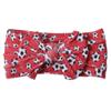 ZCYYYS Baby Baseball Headband with Bow Headwear Sport Soccer Headband Bowknot Wide Hair Band Football Hair Bow for Toddler Infant TSFD55 (Red Soccer Pattern) view 1
