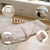 Bloomere Organic Toddler Nap Mat  100% Cotton Kids Washable Sleeping Mat & Detachable Pillow  Sleeping Bag with Soft 1.5 Pad  Ideal Nap Mat for Daycare, Preschool, & Sleepovers (Brown Gingham) view 4