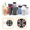 2-in-1 Universal Cup and Phone Holder for Uppababy Nuna Doona Strollers, Bikes, Wheelchairs, Walkers, Scooters - Adjustable Drink Holder view 2