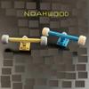 NOAHWOOD Pro Fingerboard 36mm Six Truck (36mm Ochre) view 4