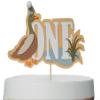 One Lucky Mallard Duck Cake Topper,Mallard 1st Birthday Decoration,Little Duck Hunter Party Decor,Mallard Duck Birthday Party Supplies,Duck Hunting Theme,Lucky Baby Shower Cake Tooper view 1
