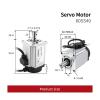 FUNTLY 1PCS 400W Servo Motor 2.5A 1.3N.m 60SS40 Shaft Diameter 14mm 3000rpm Milling Machine Equipment Accessories 60 Servo Motor view 2