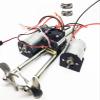 RC Boat Spare Parts Double 550Motors+Universal Joints+ 320A ESC+ Metal Shaft + Metal Properller Assembly Set (Size : Shaft length30cm) view 1