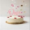 MYAMPED First Birthday Cake Topper - Glitter Pink 'One' Sign, Suitable for Shower Favors, Gender Reveal, Party or Photo Booth Props view 3