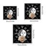 50x50/60x60/75x75cm Tarot Tablecloth Mat Geometric Divinations Table Cloth Board Game Oracles Card Pad Rune Support Mat Divinations Mat Astrology Tablecloth Board Game Table Cloth Tarot Card Mat view 4