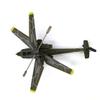 URMODELAND S109H RC Helicopter for Adults, RC Copter 2.4G 3CH Dual-Prop Gyro Stabilized RC Airplane Aircraft Model, One Key Take Off/Landing RC Flying Plane with Bright Night Navigation Lights- RTF view 4
