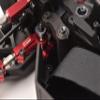Aluminum 7075 Alloy Front Hinge Pin Brace Set for Tekno 1/10 MT410 2.0 4X4 Pro Monster Truck-TKR9501 / SCT410 2.0 4X4 Short Course Truck Kit-TKR9500 Upgrades - Red view 3