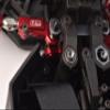 Aluminum 7075 Alloy Front Hinge Pin Brace Set for Tekno 1/10 MT410 2.0 4X4 Pro Monster Truck-TKR9501 / SCT410 2.0 4X4 Short Course Truck Kit-TKR9500 Upgrades - Silver view 4
