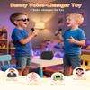 Mini Karaoke Machine for Kids Adults,Portable Bluetooth Karaoke Speaker for Adults Kids with 2 Microphones for 6 7 8 9 10 11 12 Years Old Girls Boys Gifts Toys for Christmas Birthday,Black view 3
