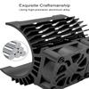 EMIHO RC Motor Cooling Fan Fit for 1/8 RC 40mm Brushless Motor 4068 4076 4082 4092, 27000RPM RC Car Fan Double Motor Heatsink with Metal Cover 8.4V 1.5A view 4