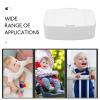 ABOOFAN Baby Wipes Dispenser Wipe Holder Refillable Wipe Container Reusable Wipes Case for Bathroom, Home, Office, Cars view 4