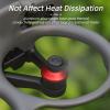 Aluminum Motor Cover Cap Compatible with DJI Avata 2 Drone Accessory Motor Dust Covers Waterproof, Scratchproof Protection Case Cover Mounts (black) view 3