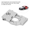 Aluminum Alloy Motor Mount Holder RC Car Accessory for WL 1/28 K969 K989 P929, Sturdy, Performance Enhancing, Easy Install (Silver K989 37s) view 4