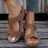 ZBYY Wedge Sandals for Women Dressy Comfortable Non Slip Casual Summer Slides Sandal Soft Walking Bohemian Platform Shoes view 3