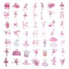 100 Pack Ballerina Stickers, Ballerina Ballet Party Favors Gifts, Birthday Decorations view 2