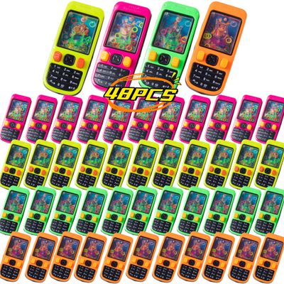 Nbguigdstr 48 Pcs Handheld Water Ring Games Party Favors,Valentine Day Gifts, Back to School Classroom Prizes,Goodie Bags Stuffers,Return Gifts for Kids Birthday Party,Treasure Box,Pinata Filler Bulk