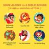 Dance with Jesus, Bible Stories, Praise The Lord and God Made Me - Bundle of 4 Books - Christian Sound Books for Toddlers 1-3 | 6 Bible Songs & Illustrations per Book, Musical Toys | Baptism Gifts view 4